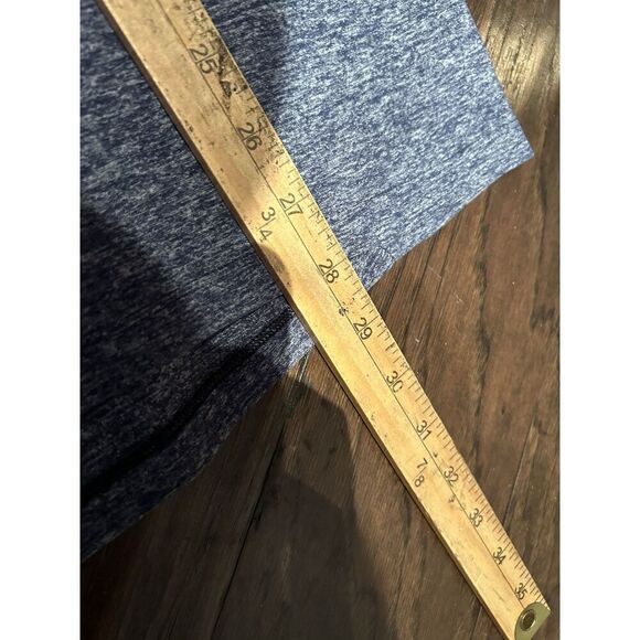 Lululemon Surge Warm 1/2 Zip Mens XL Blue - Picture 6 of 7